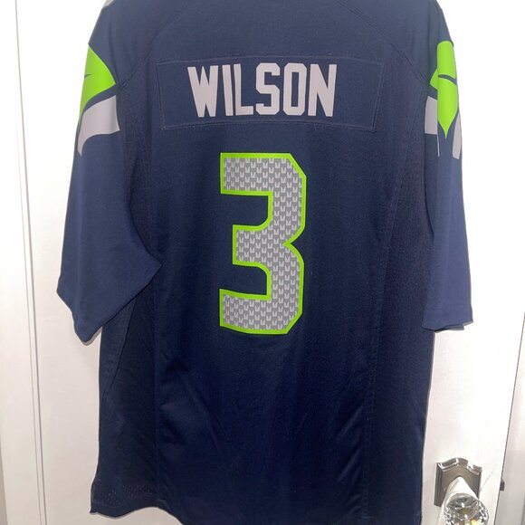 Seattle Seahawks Russell Wilson Jersey Size X-Large - Picture 1 of 2